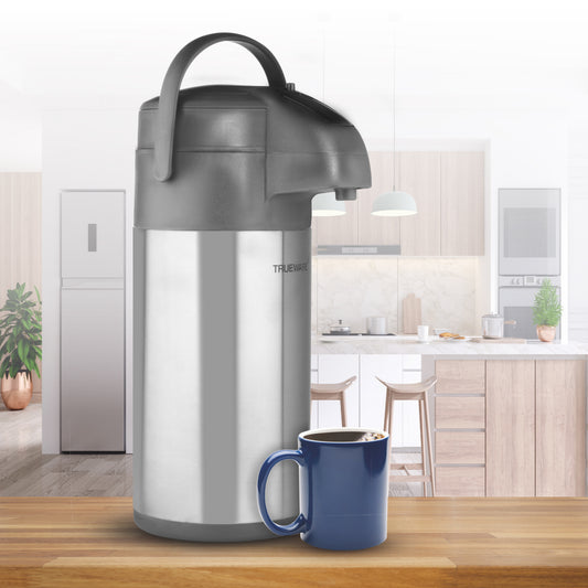 Airpot Flask 2 Ltr Ss (Outer/Inner Steel)