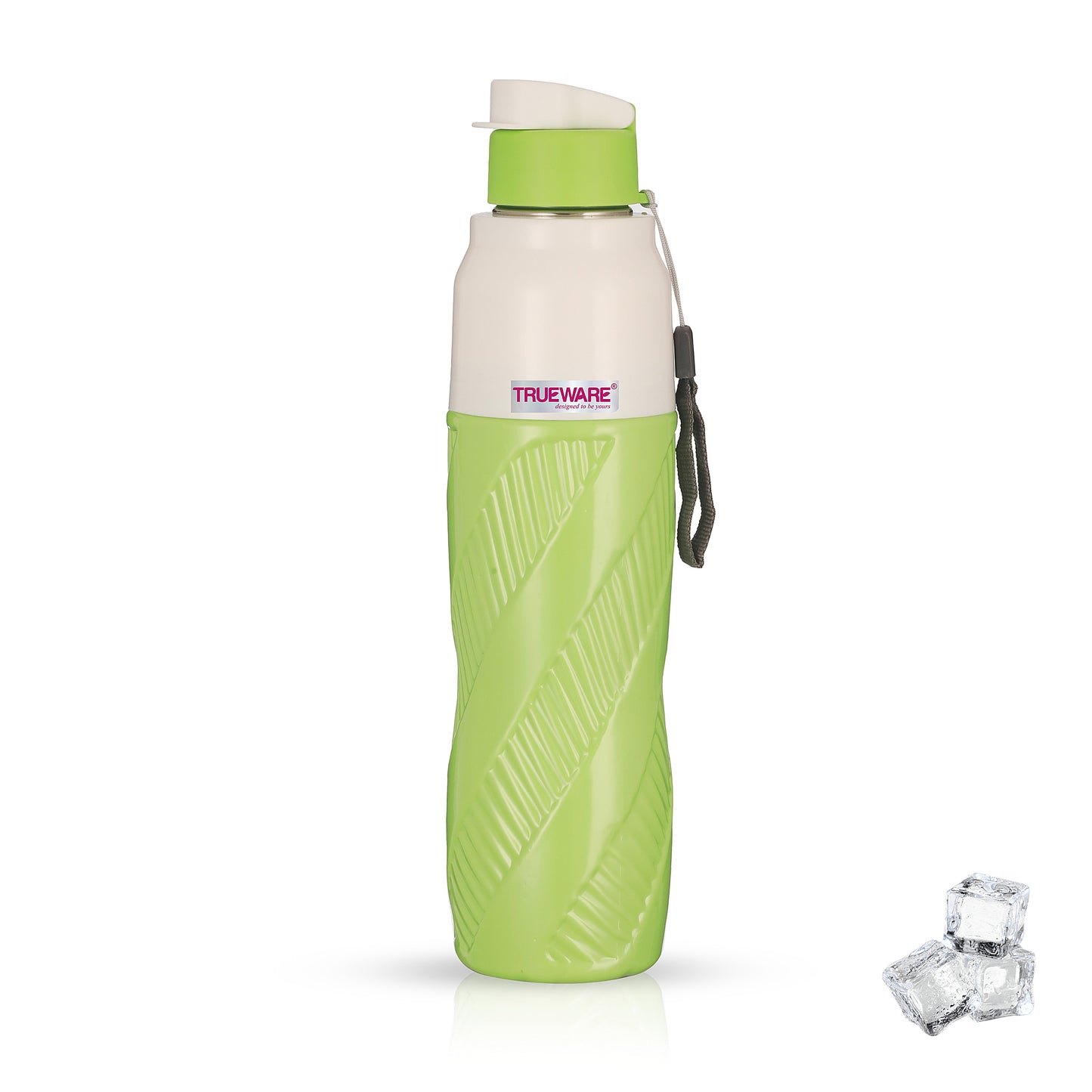 Aqua Cool 700 Inner SS- Insulated Water Bottle (AQA-COOL-700SS-Green)