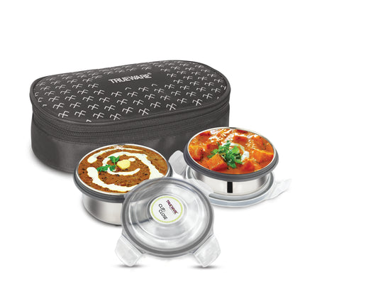 Lunch Box Steel Dura 2 Pcs Container