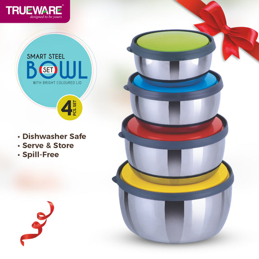 Smart Steel Bowl Set