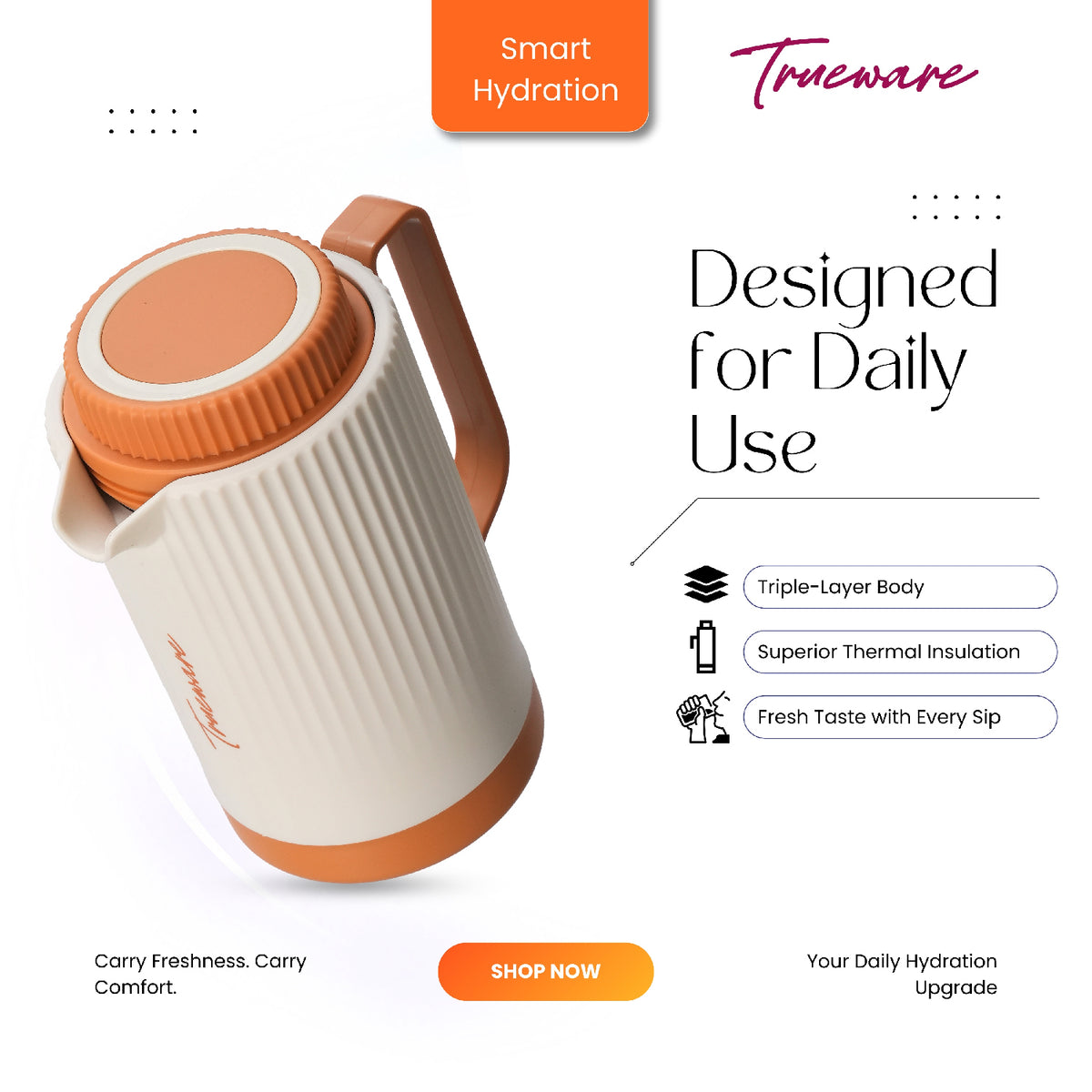 Trueware Amaze Insulated Flask | 750 ml