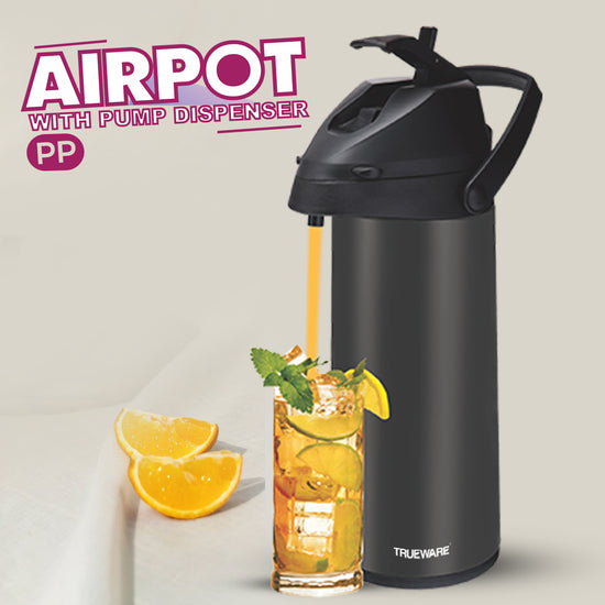 AIRPOT FLASK 1 LTR. PP (INNER STEEL)