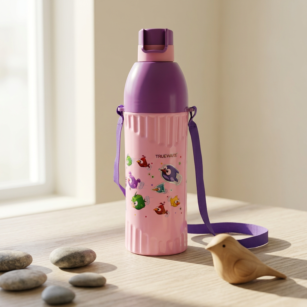 Trueware Aqua Mist Junior Inner Stainless Steel Water Bottle | 520 ml