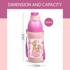 Trueware Aqua Sip Junior Inner Stainless Steel Kids Water Bottle | 520 ml
