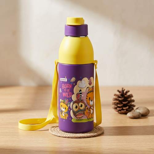 Aqua Sip Junior Inner Stainless Steel Kids Water Bottle | 520 ml