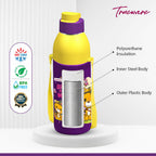 Trueware Aqua Sip Junior Inner Stainless Steel Kids Water Bottle | 520 ml