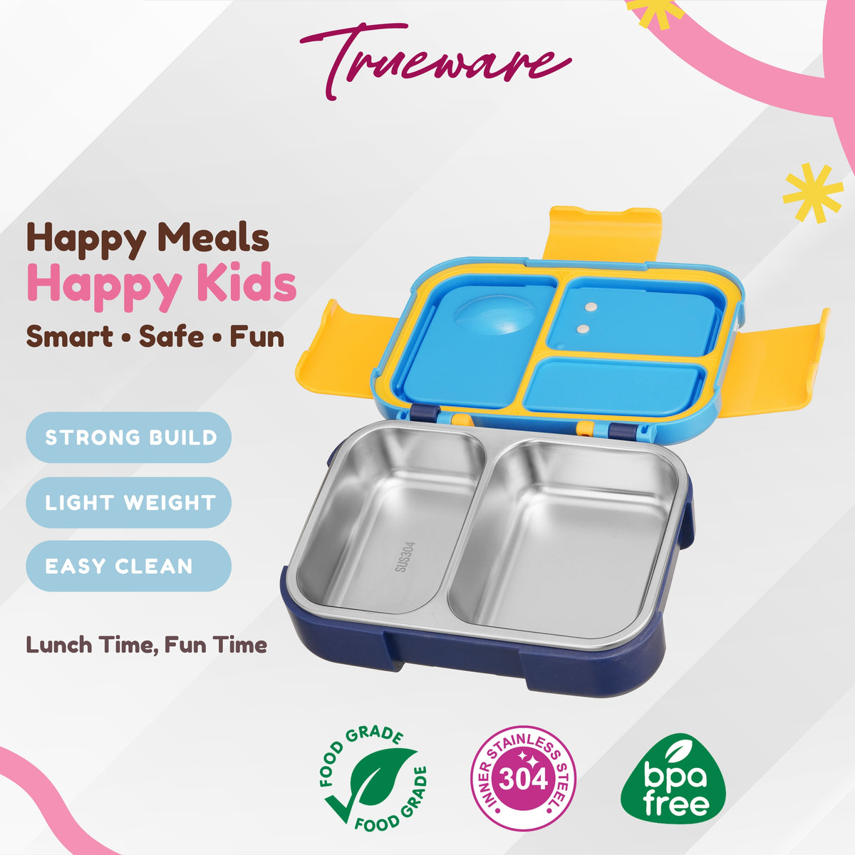 Trueware Bento 2 Lunch Box | 2 compartments