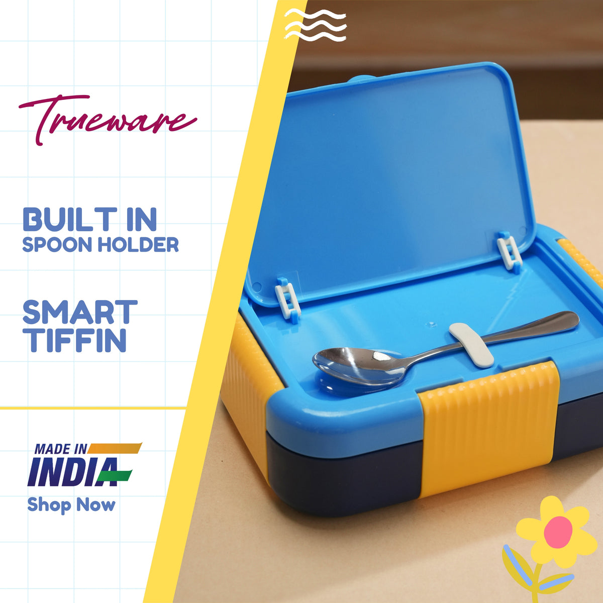Trueware Bento 2 Lunch Box | 2 compartments