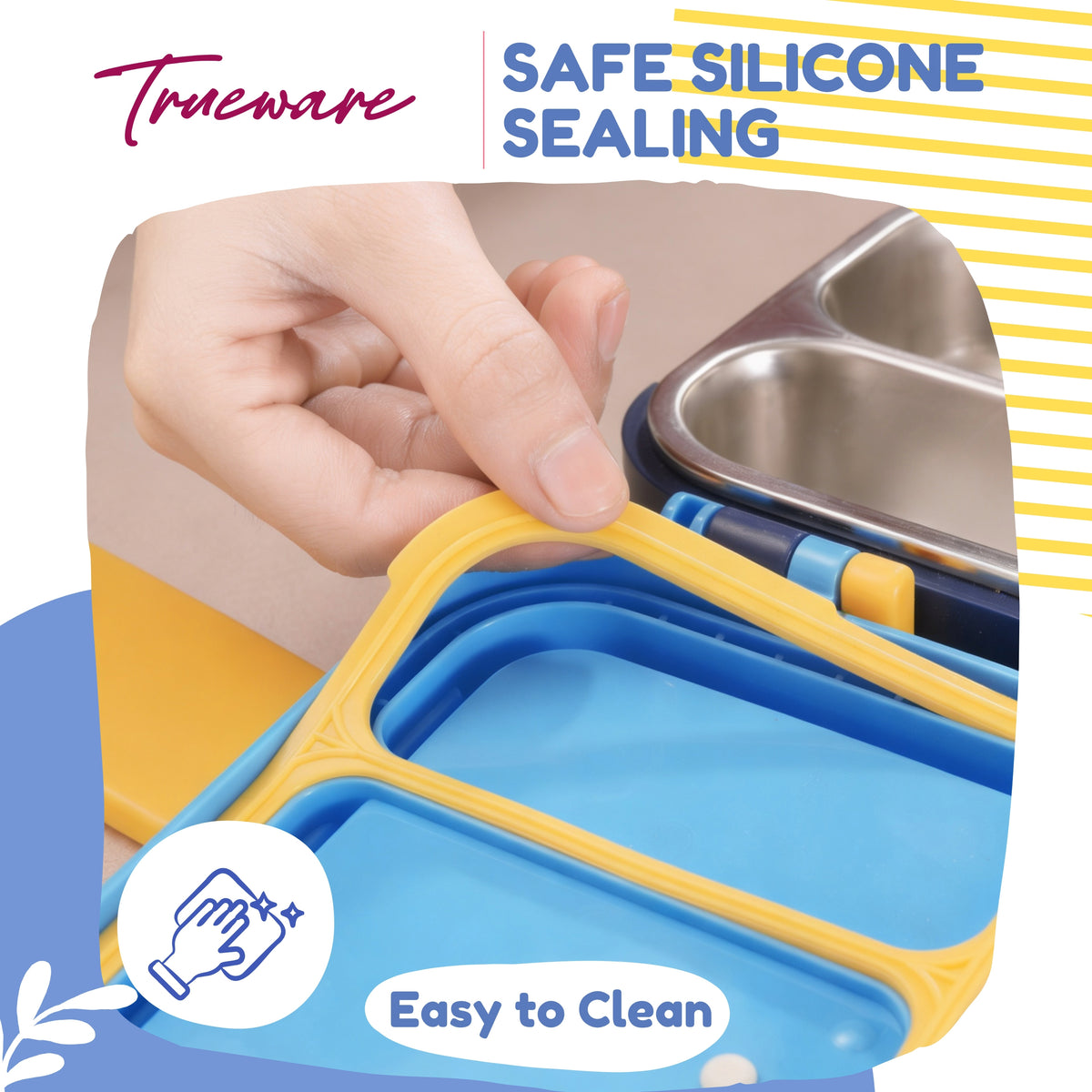 Trueware Bento 2 Lunch Box | 2 compartments