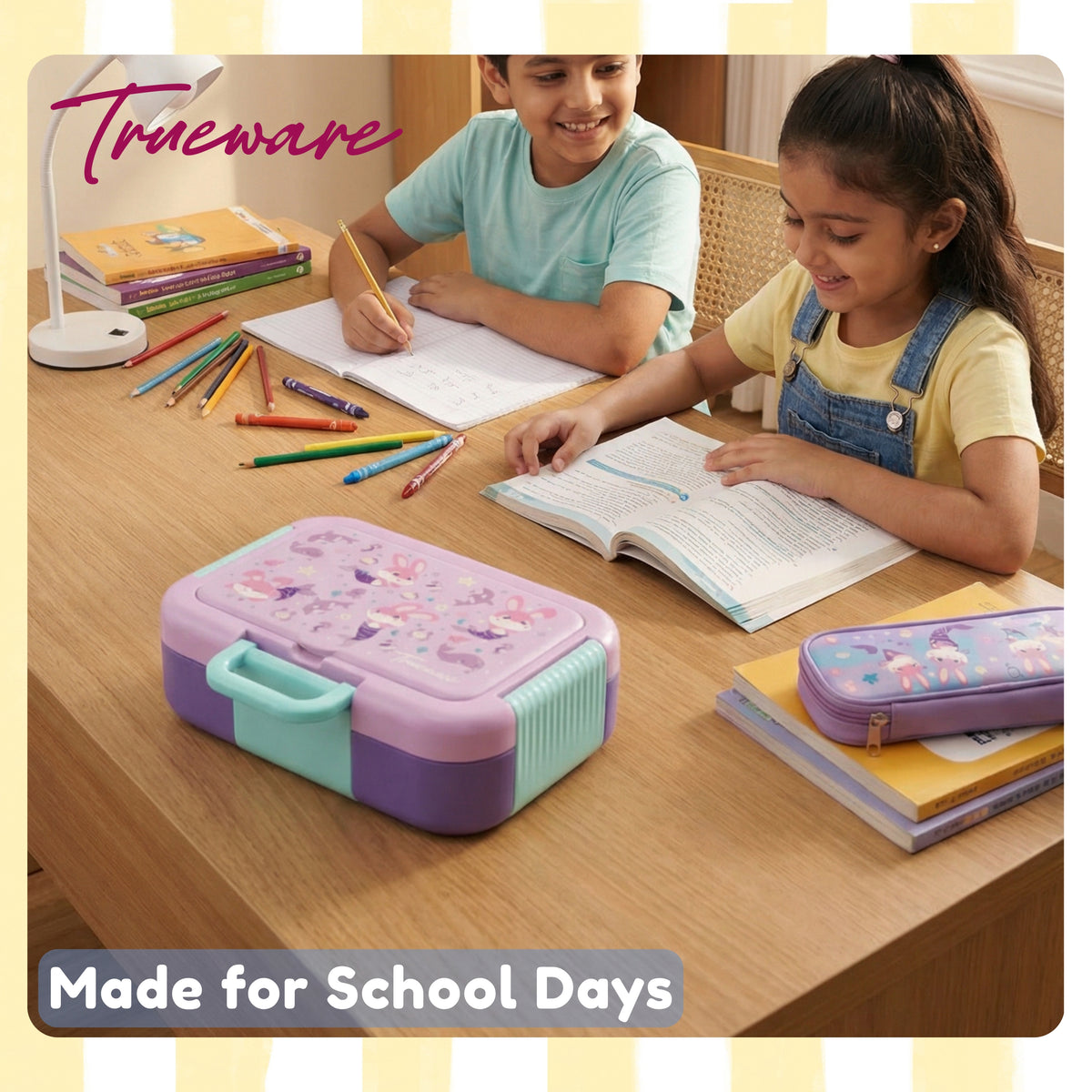 Trueware Bento 2 Lunch Box | 2 compartments