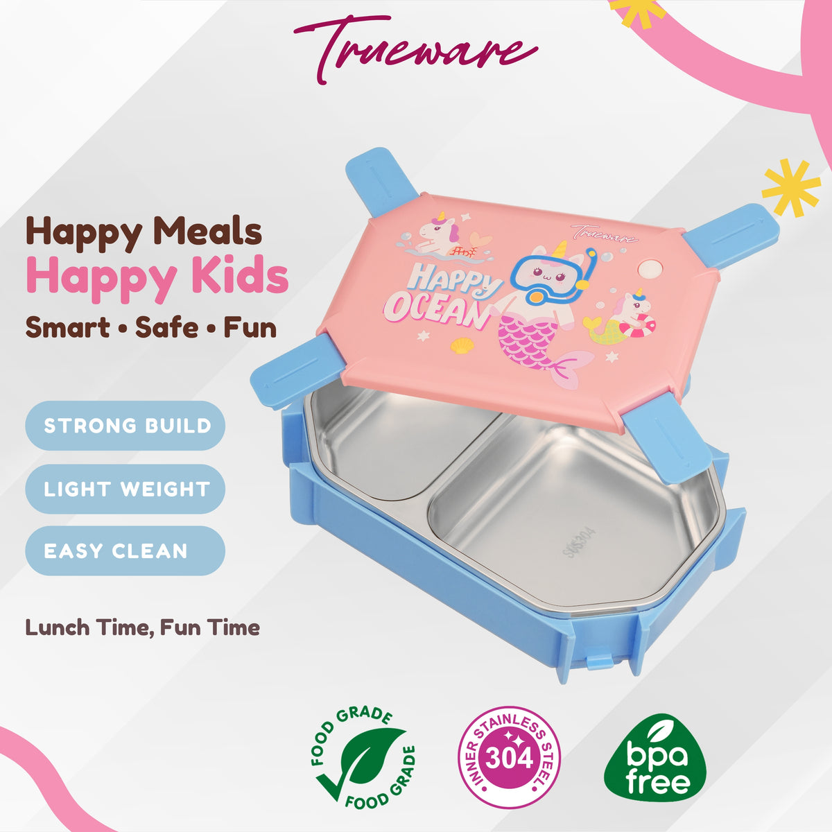 Trueware Bloom 2 Lunch Box I 2 Compartments