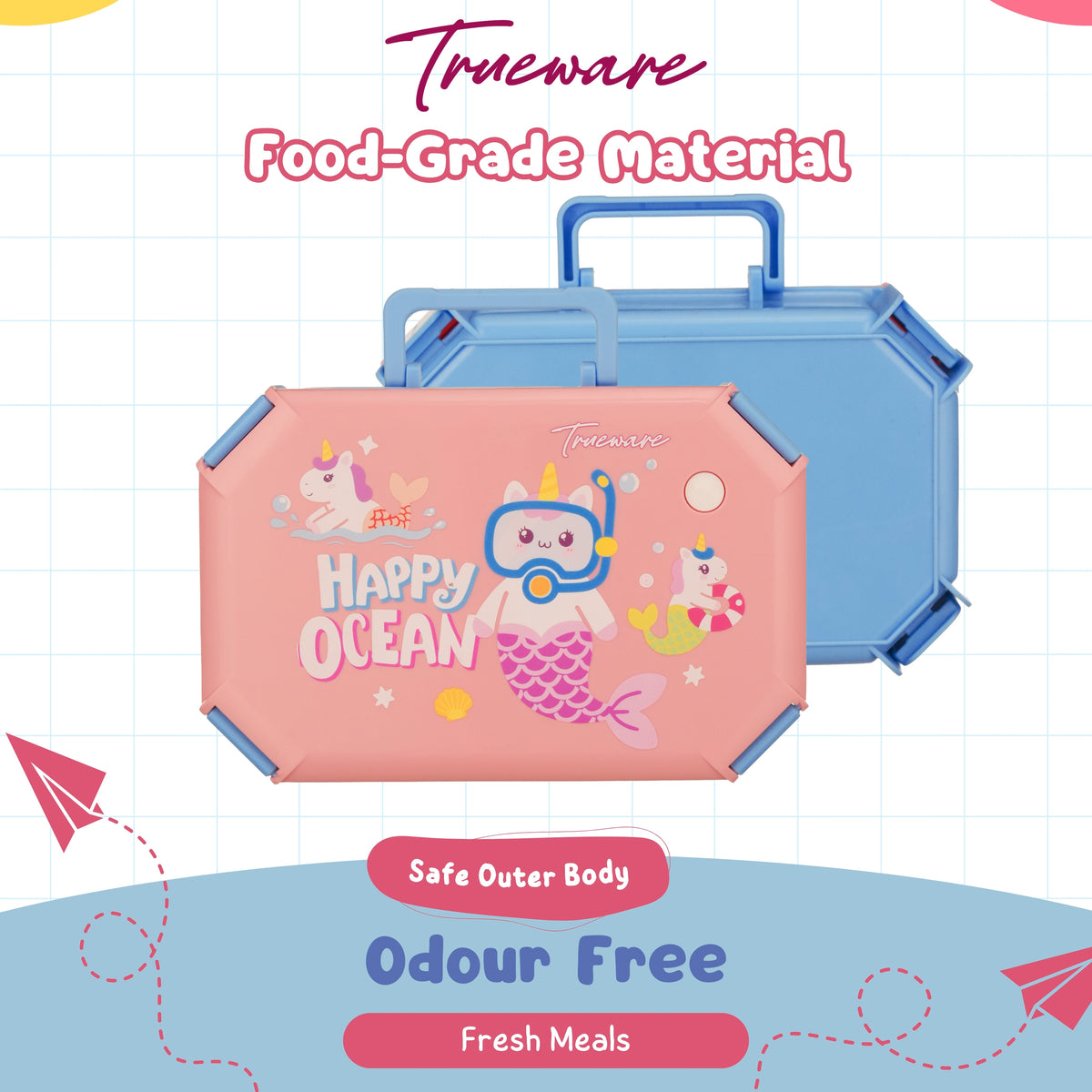 Trueware Bloom 2 Lunch Box I 2 Compartments