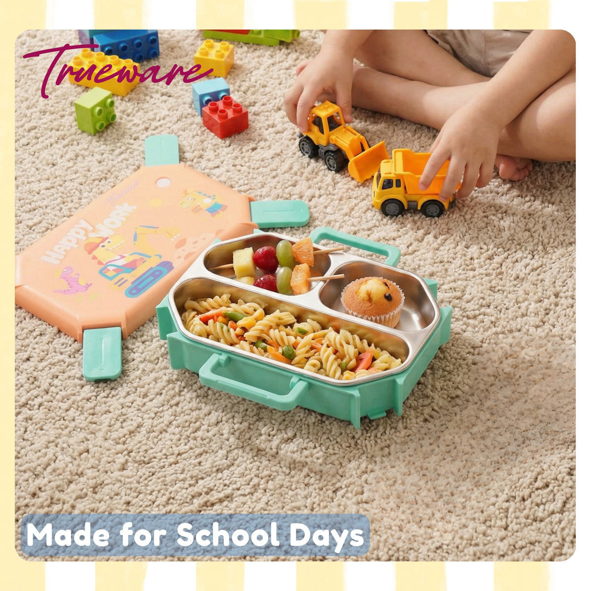 Trueware Bloom 2 Lunch Box I 2 Compartments