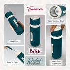 Trueware Aqua Brisk Handy Flask | 500 ml