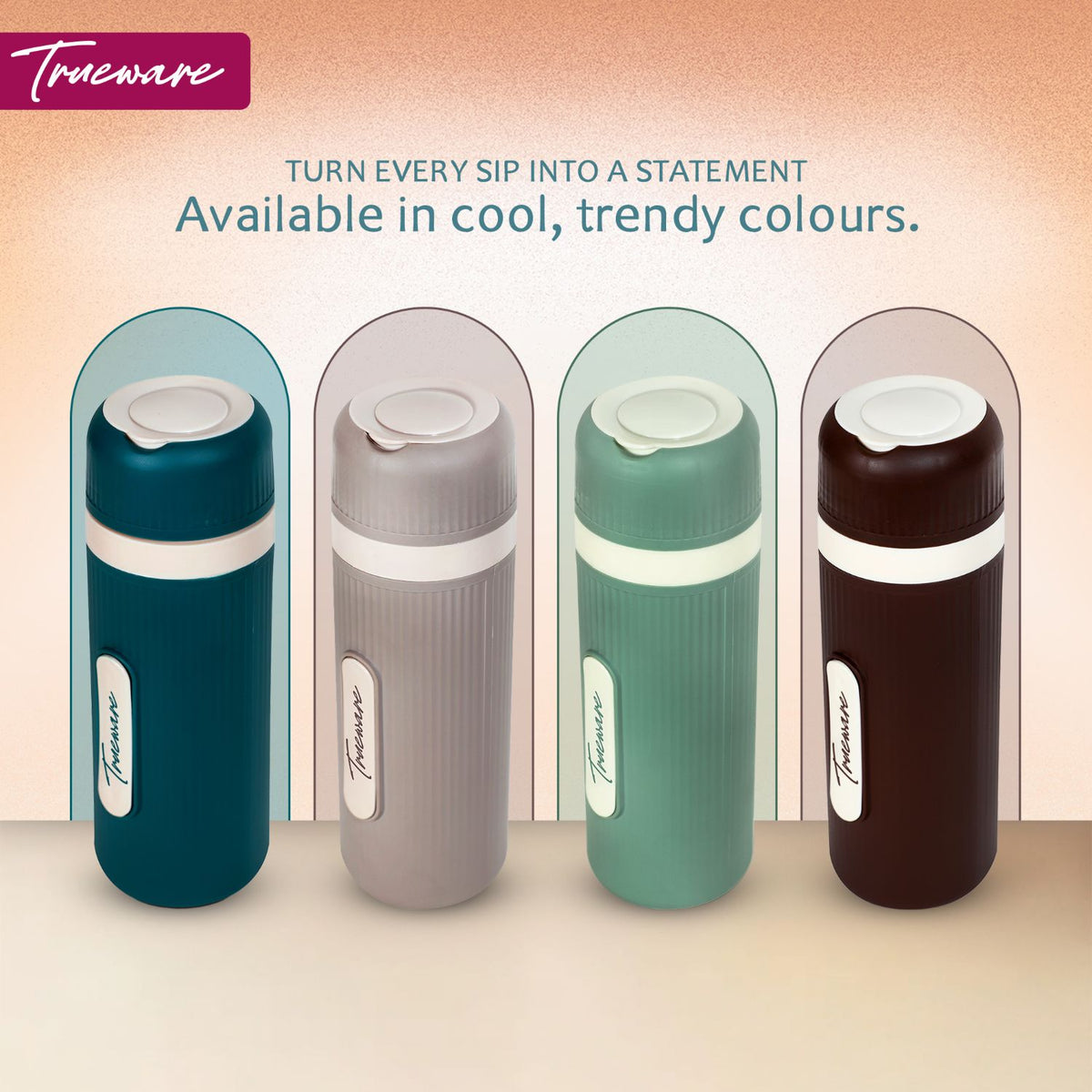 Trueware Aqua Brisk Handy Flask | 500 ml