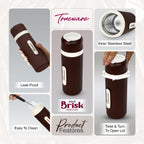 Trueware Aqua Brisk Handy Flask | 500 ml