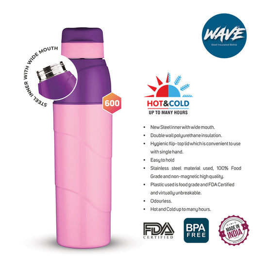 NEW WAVE BOTTLE 600 W/O STRAP