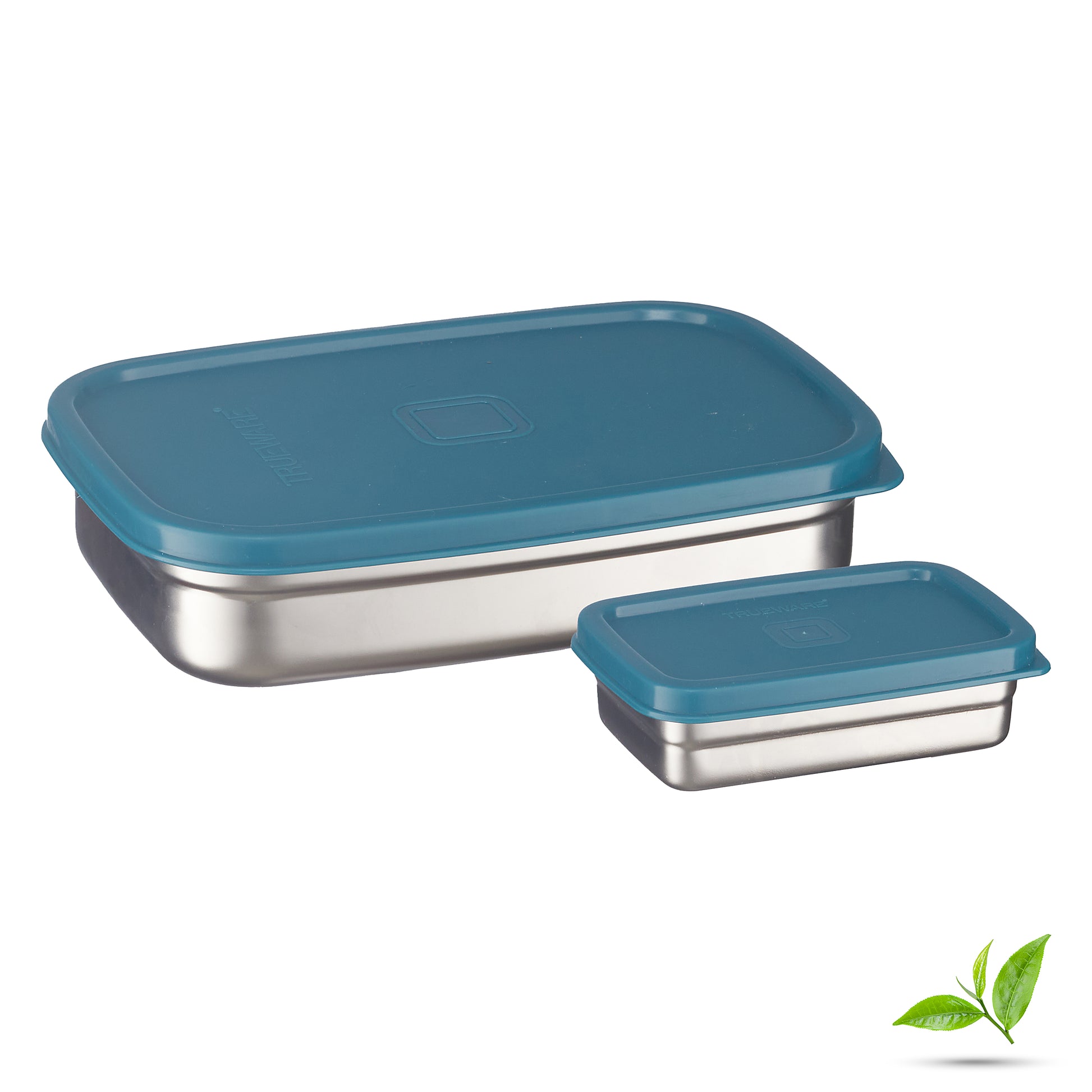 Trueware Bent Steel Stainless Steel Compact Big Steel Lunch Box