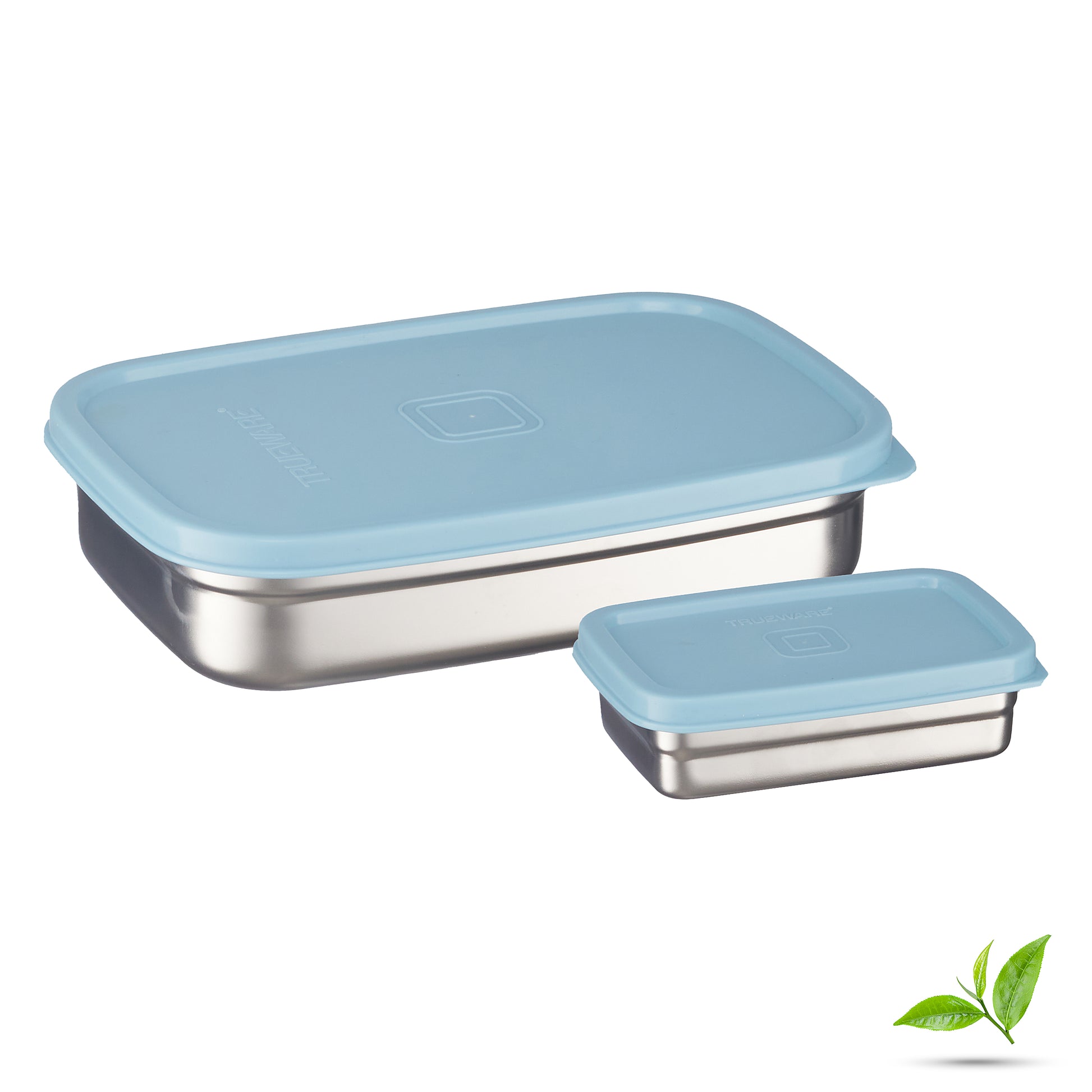 Trueware Bent Steel Stainless Steel Compact Big Steel Lunch Box