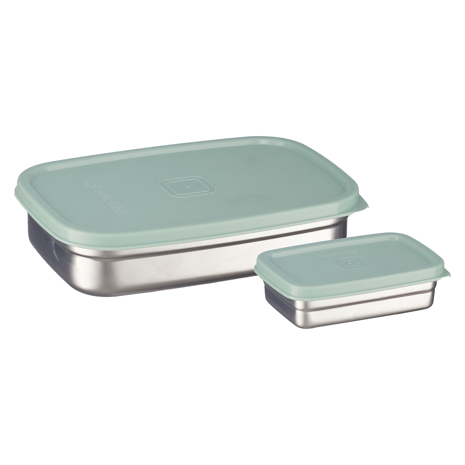 Trueware Bent Steel Stainless Steel Compact Big Steel Lunch Box