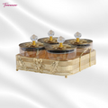 Trueware Crown Elegant Luxury Serving Set
