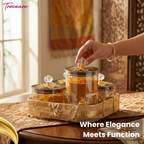 Trueware Crown Elegant Luxury Serving Set