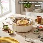 Trueware Celebration Glass Lid Casserole | 1300 ml
