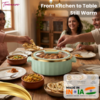 Trueware Celebration Glass Lid Casserole | 1300 ml