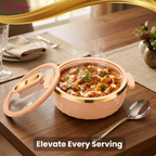 Trueware Celebration Glass Lid Casserole | 1300 ml