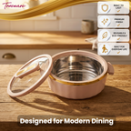 Trueware Celebration Glass Lid Casserole | 1300 ml