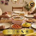 Trueware Celebration Glass Lid Casserole | 1300 ml