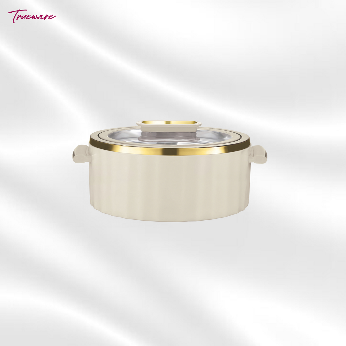 Trueware Celebration Glass Lid Casserole | 1300 ml