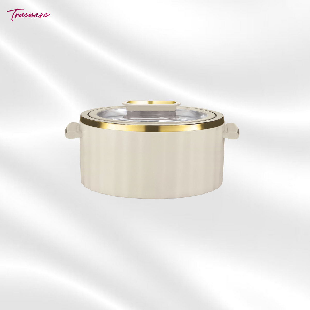 Trueware Celebration Glass Lid Casserole | 1300 ml