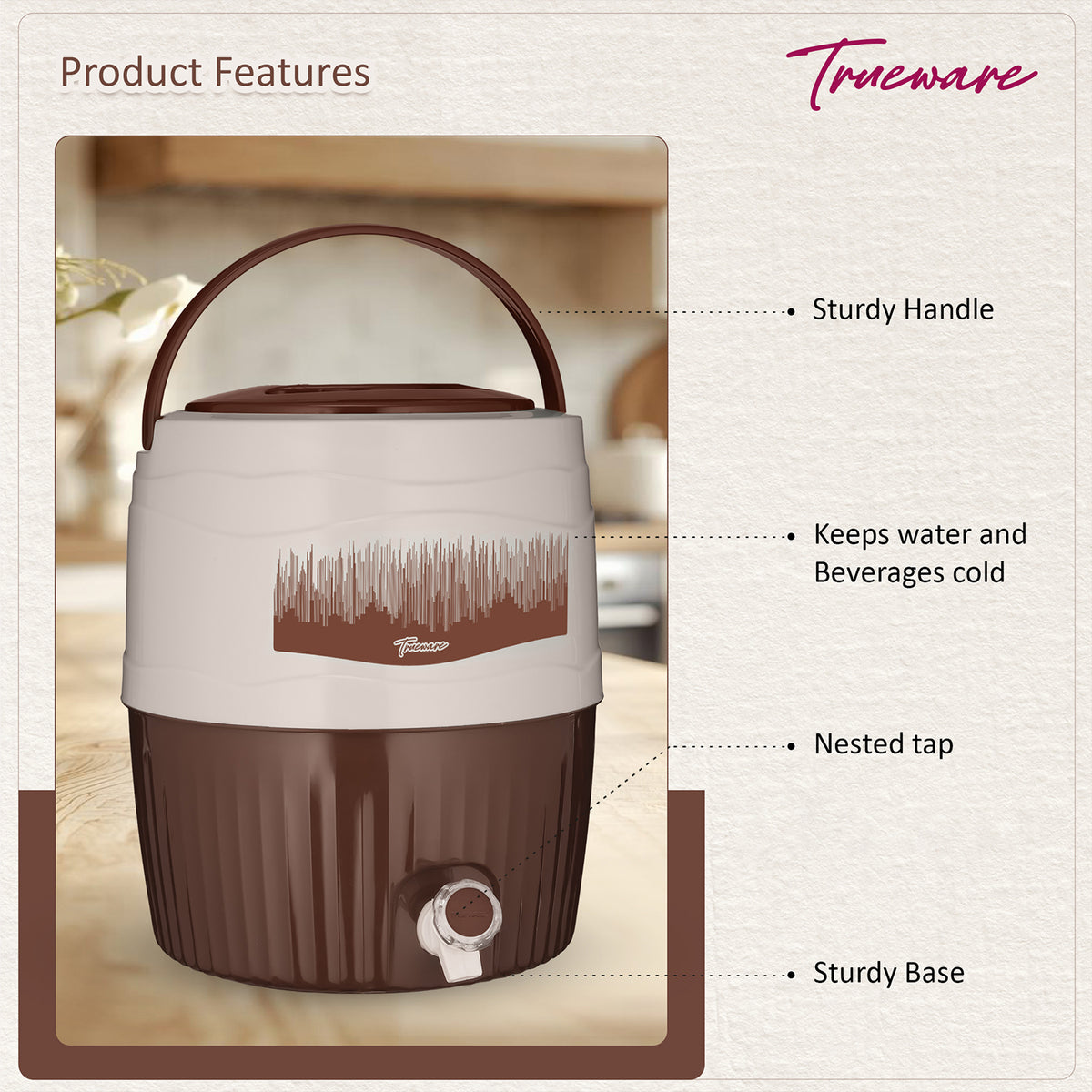 Trueware Chill Water Jug 12 | 11 Litres