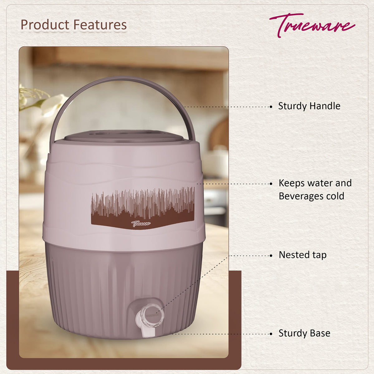 Trueware Chill Water Jug 12 | 11 Litres
