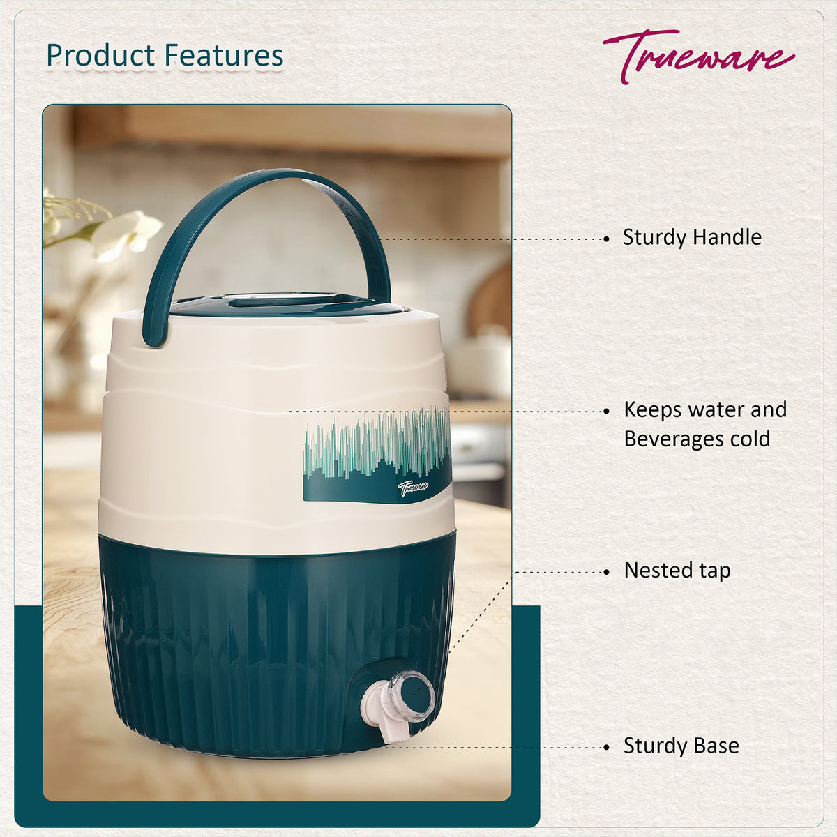 Trueware Chill Water Jug 12 | 11 Litres
