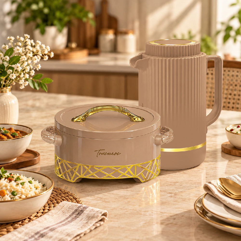 Trueware Signature Gift Set I Casserole & Flask Set