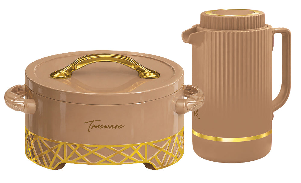 Trueware Signature Gift Set I Casserole & Flask Set