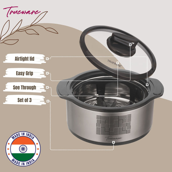 Cosmic Glass Insulated Casserole 2800