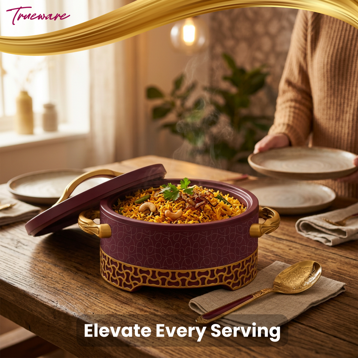 Trueware Empire Insulated Casserole | 1000 ml