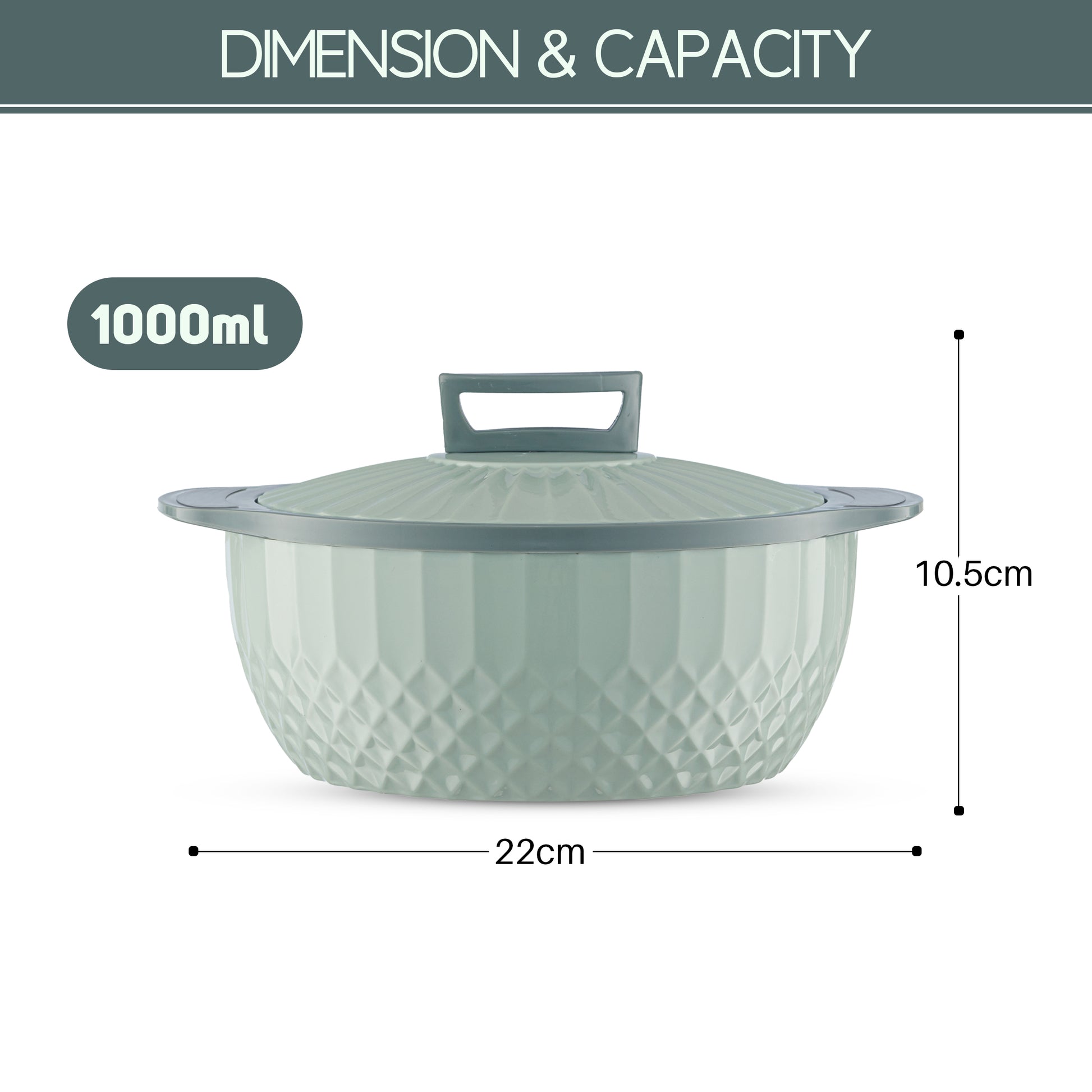 Etenity Insulated Casserole 1200