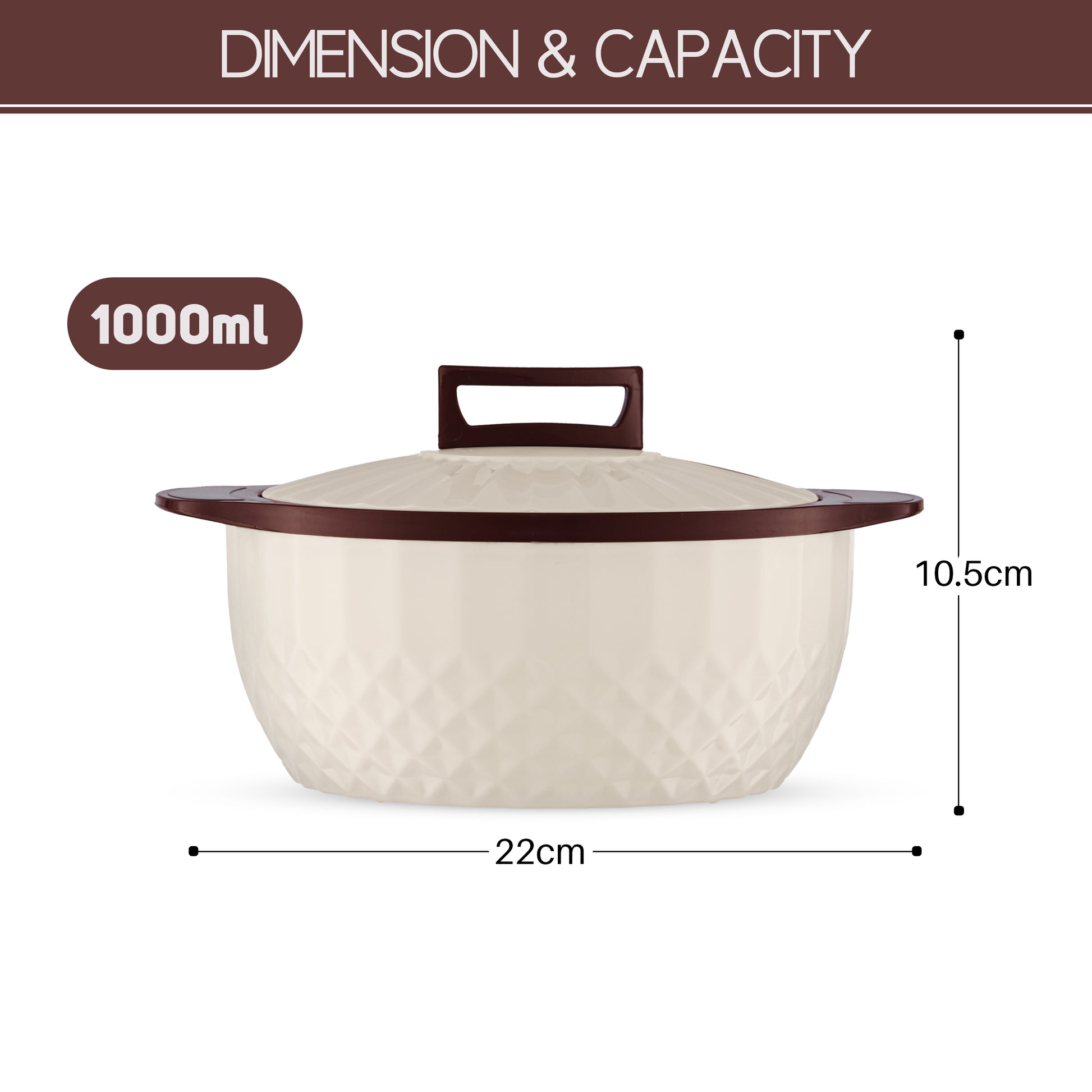 Etenity Insulated Casserole 1200