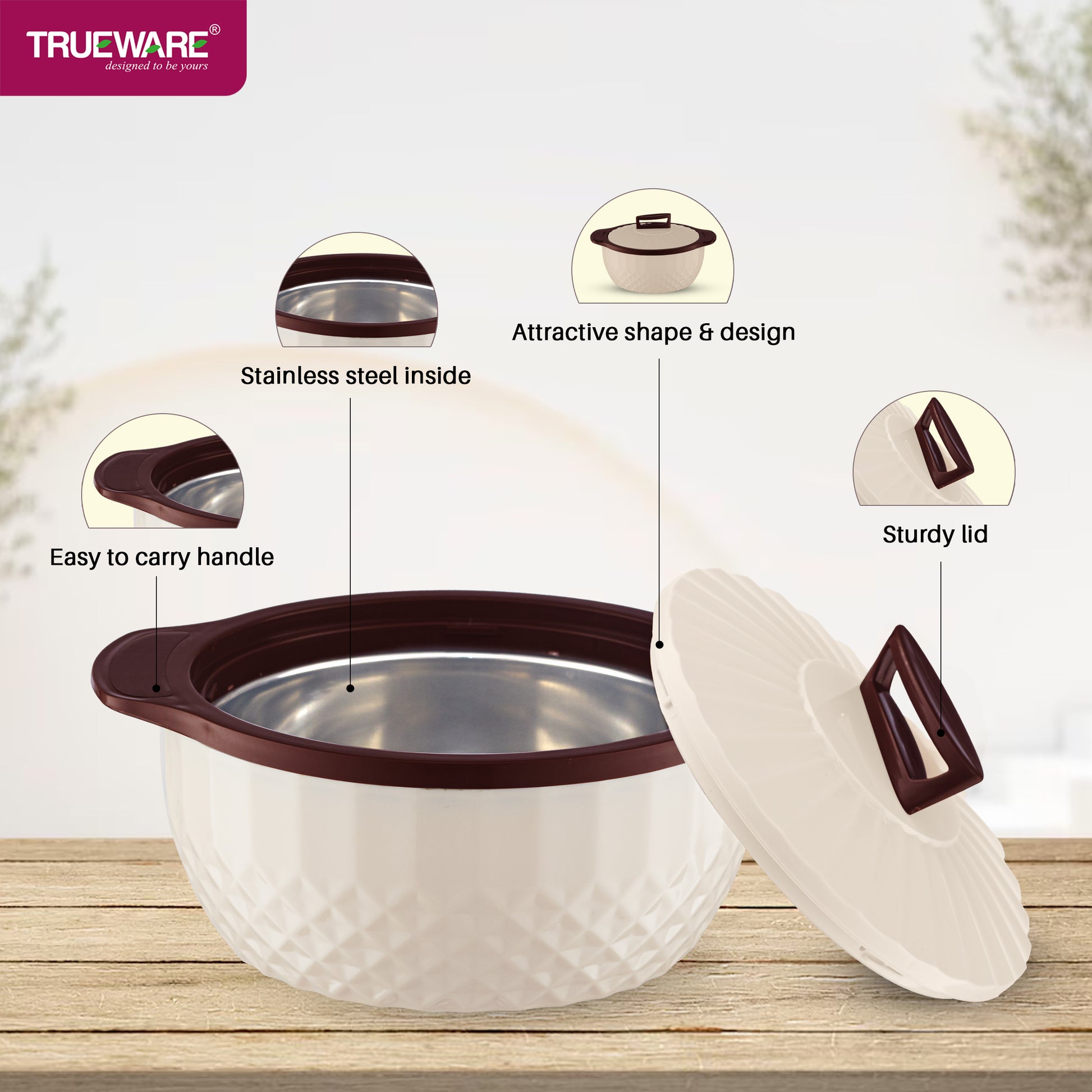 Etenity Insulated Casserole 1200