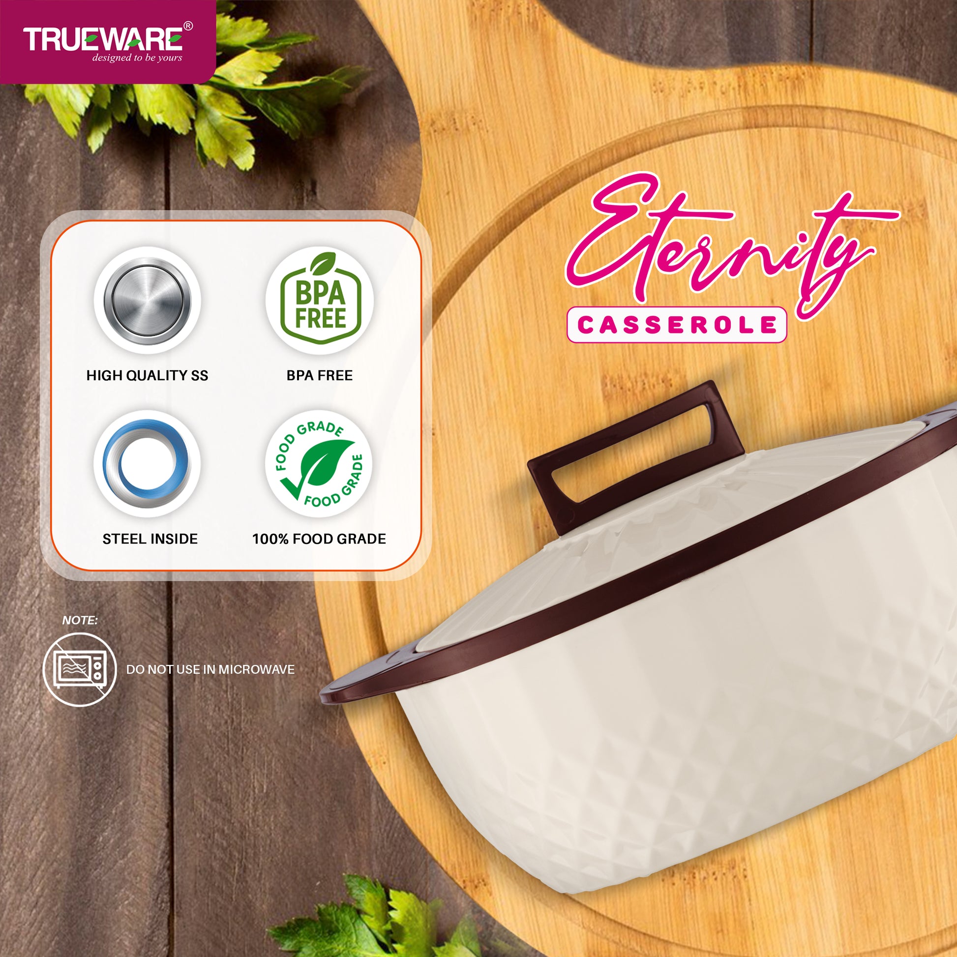 Etenity Insulated Casserole 1200
