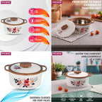 Floraa Insulated Casserole | 750 ml