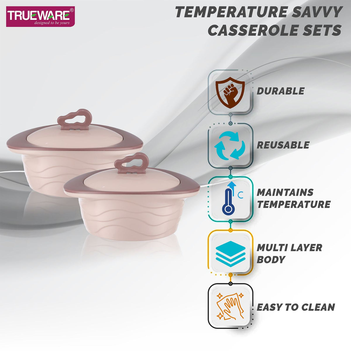 Trueware Iris Inner Steel Casserole | 300 ml