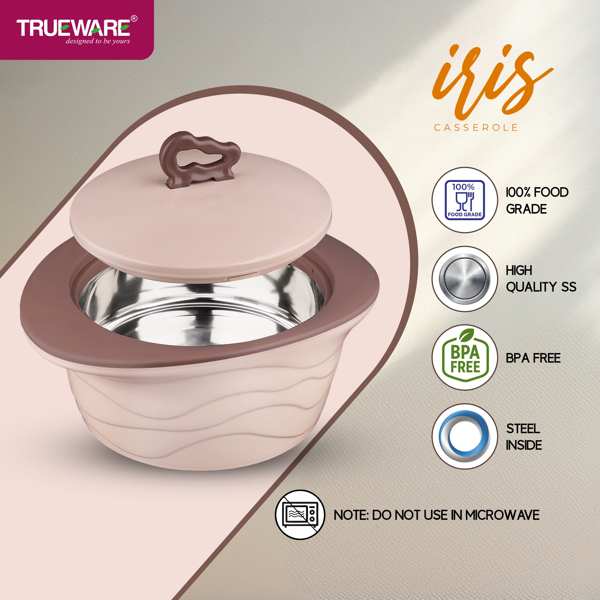 Iris Insulated Casserole 1000