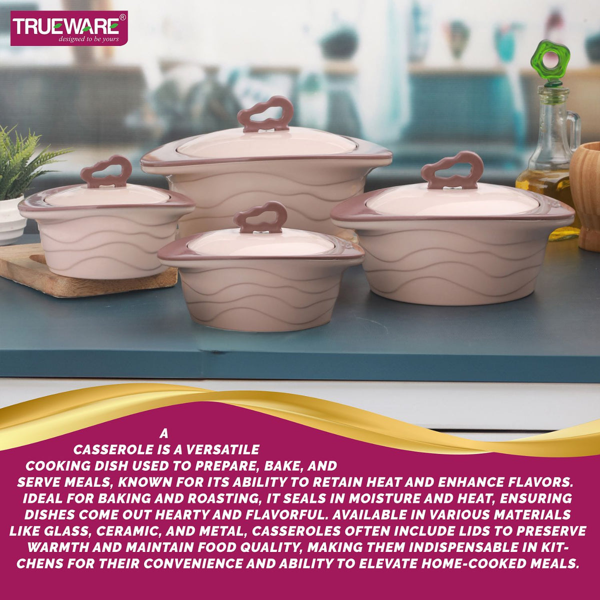 Trueware Iris Inner Steel Casserole | 300 ml
