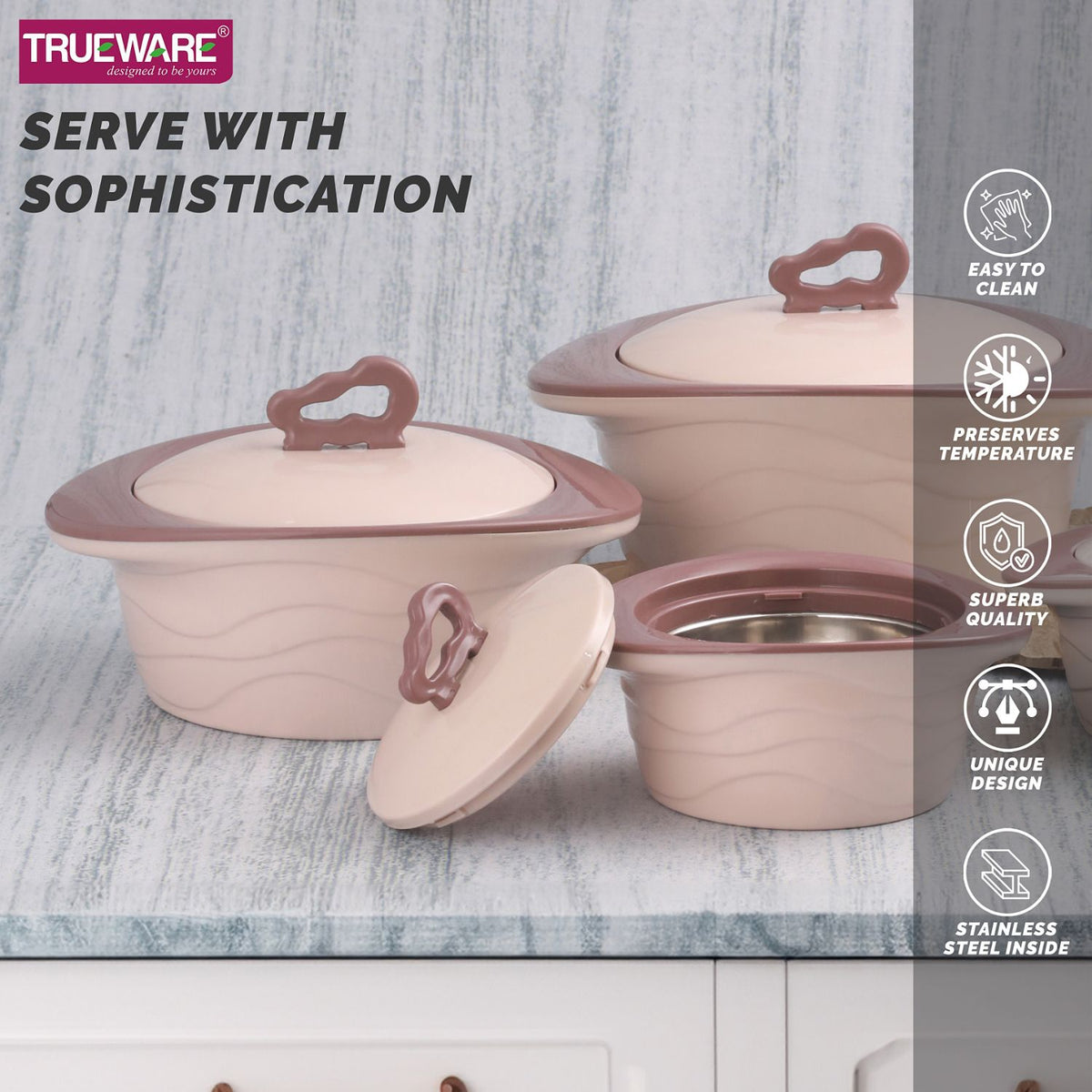 Trueware Iris Inner Steel Casserole | 300 ml
