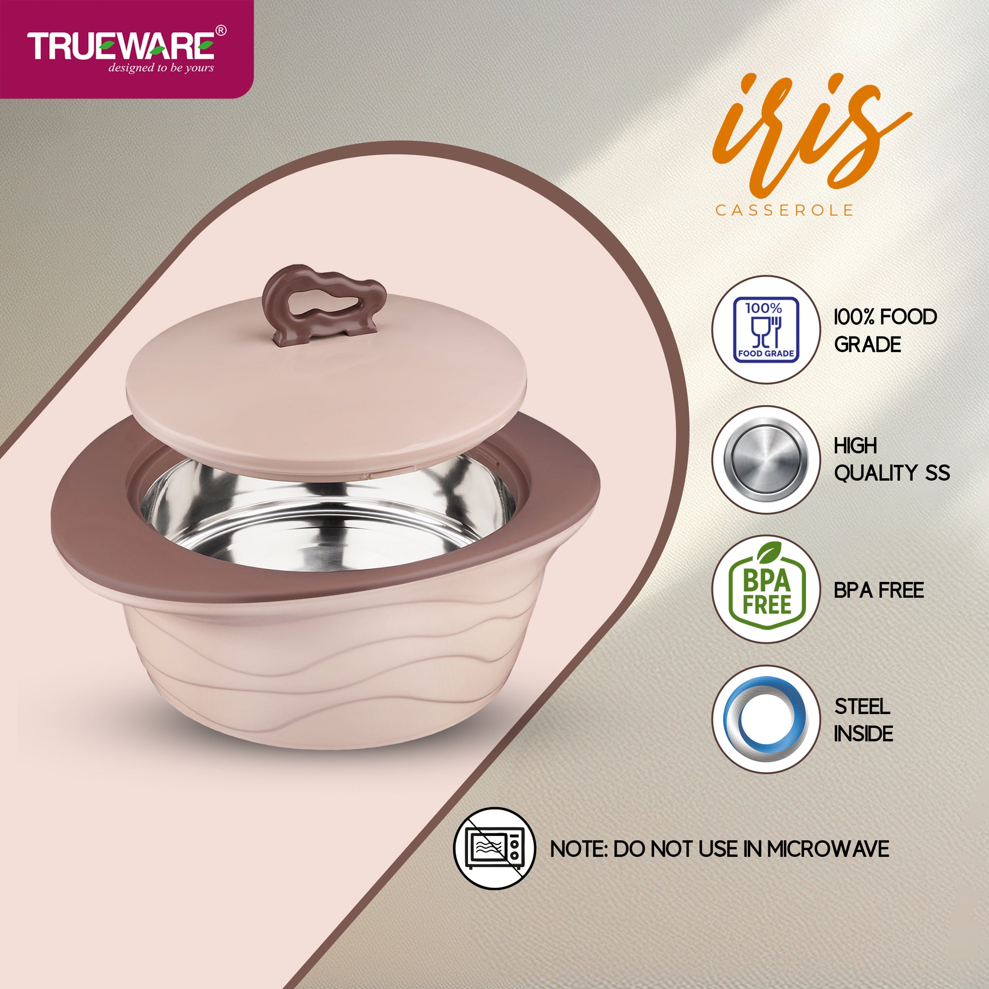 Iris Insulated Casserole 500
